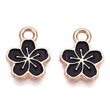 Alloy Enamel Charms ENAM-T022-07A-1