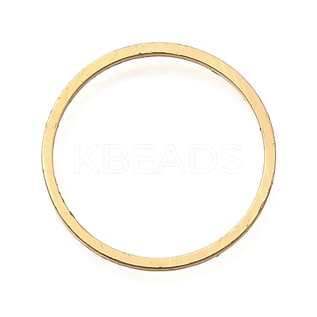 Brass Linking Rings KK-Z126-03G-04-1