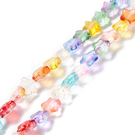 Transparent Glass Beads GLAA-F112-04B-1