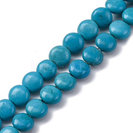 Synthetic Howlite Beads Strands G-F783-C01-01-1