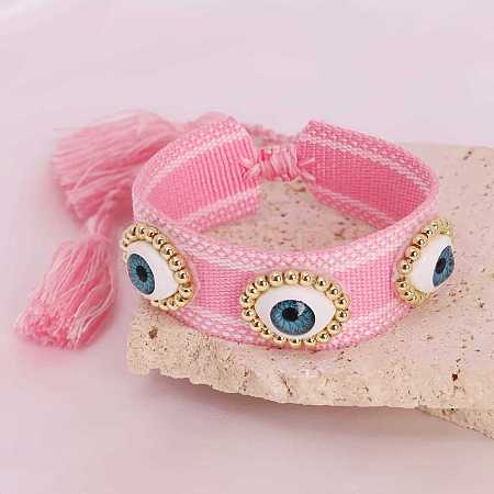 Bohemian Brass & Resin Bracelets FS-WGD4AB4-04-1