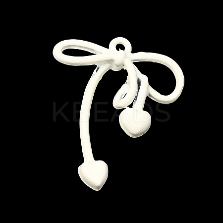 Spray Painted Alloy Pendants AL-CBA31C4-04A-1