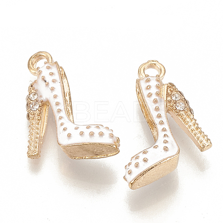 Alloy Enamel Stilettos Pendants LS-X-ENAM-S115-042D-1