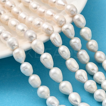 Natural Cultured Freshwater Pearl Beads Strands PEAR-I007-01F-02A-1