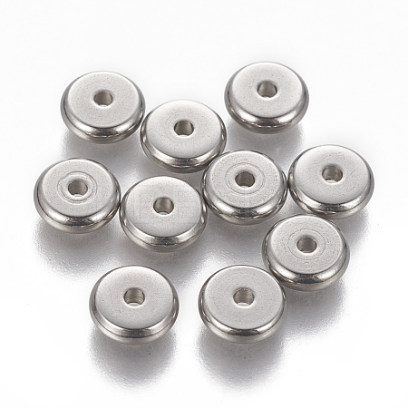 Tarnish Resistant 304 Stainless Steel Spacer Beads STAS-L233-066A-P-1