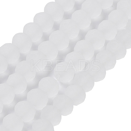 Transparent Glass Beads Strands X1-EGLA-A034-T8mm-MD19-1