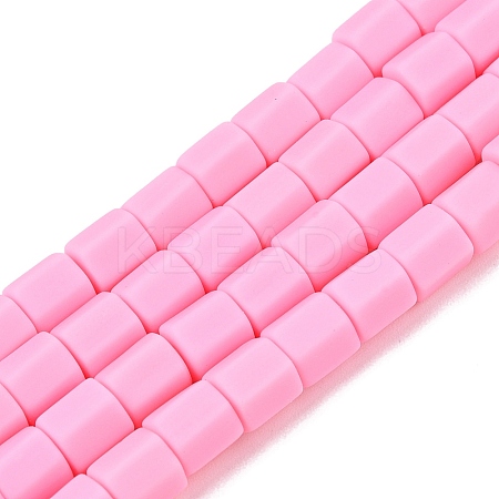 Handmade Polymer Clay Beads Strands CLAY-T021-02F-1