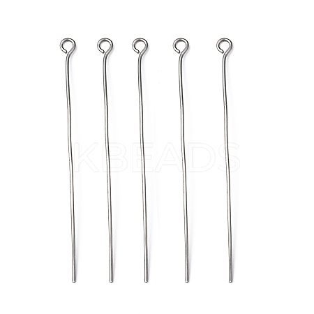 Non-Tarnish 304 Stainless Steel Eye Pin LS-X-STAS-R045-50mm-1