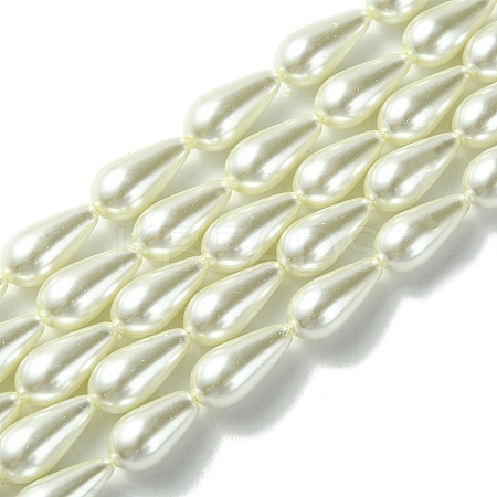 Glass Pearl Beads X-HY-AB426-EM099-1