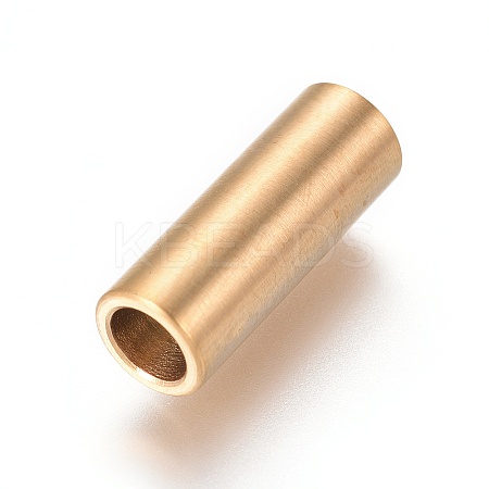 304 Stainless Steel Magnetic Clasps with Glue-in Ends LS-STAS-F227-53B-G-1