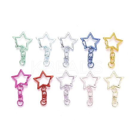 Alloy Swivel Clasps PALLOY-T092-68-1