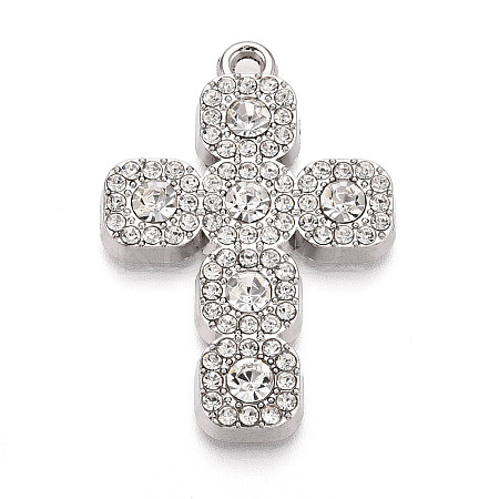 Alloy Rhinestone Pendants PALLOY-N182-11P-1