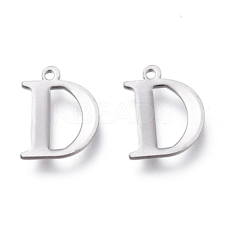 Tarnish Resistant 304 Stainless Steel Charms STAS-H112-D-P-1