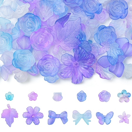60G Transparent Acrylic Beads OACR-FS0001-90B-1