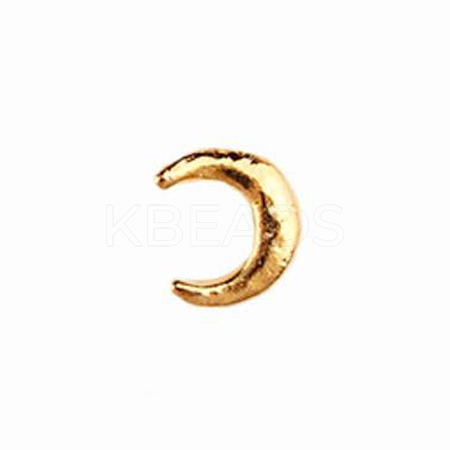 Moon Alloy Nail Art Cabochons MRMJ-WH0075-37-1