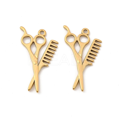 304 Stainless Steel Pendants STAS-G358-17G-1