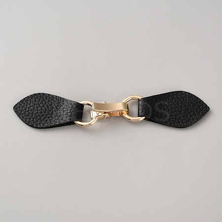 Zinc Alloy & Imitation Leather Toggle Buckle AJEW-WH0678-68A-1
