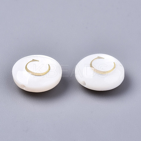 Natural Freshwater Shell Beads SHEL-S266-12C-1