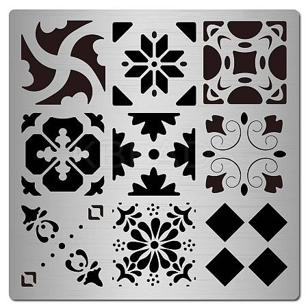 Stainless Steel Cutting Dies Stencils DIY-WH0238-058-1