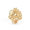 304 Stainless Steel Heart Adjustable Finger Rings for Women LS-RJEW-A074-07G-4