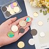 20Pcs 10 Style Ion Plating(IP) 304 Stainless Steel Charms STAS-UN0032-07-2