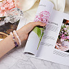 5Pcs 5 Style Natural Mixed Stone Chip Beads Stretch Bracelets for Women BJEW-FW0001-03-6