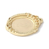 Brass Pendant Cabochon Settings LS-KK-V005-01G-01-2