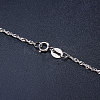 SHEGRACE 925 Sterling Silver Pendant Necklace JN129B-4