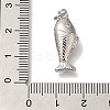 Rack Plating Brass Micro Pave Cubic Zirconia Pendants KK-I720-66P-3