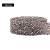 Glitter Resin Hotfix Rhinestone(Hot Melt Adhesive On The Back) OCOR-WH0052-01E-3