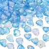 Frosted Transparent Acrylic Beads OACR-F013-11-1