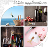 2Pcs 2 Style Zinc Alloy Wine Stoppers FIND-GF0011-17B-4