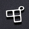 Non-Tarnish 201 Stainless Steel Charms STAS-T054-JN768-1-2