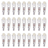 70Pcs Alloy Snap Hair Clip Finding AJEW-SC0003-36-1