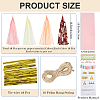 Aluminum Foil Tassels Hanging Garland Banner DIY-WH20011-29A-2