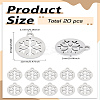 304 Stainless Steel Charms STAS-LP0003-05P-2