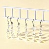 Teardrop Glass Suncatchers HJEW-FS00032-6