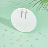 100Pcs 316 Surgical Stainless Steel Earring Hooks STAS-UN0058-62-2