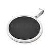 304 Stainless Steel Pendants STAS-F313-07P-2