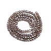Electroplate Glass Beads Strands EGLA-A044-T2mm-A16-3