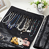 2Pcs 2 Styles Rectangle Foldable Non-woven Fabric Jewelry Roll AJEW-FG0003-97-5
