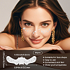 10Pcs Transfer Sticker Proof Removable Temporary Tattoos Stickers DIY-SP0003-65B-07-2