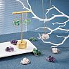12Pcs 3 Styles Natural Gemstone Pendants FIND-FH0004-67-2