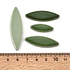 Flat Elongated Leaf Porcelain Mosaic Tiles PR-CBA4734-02D-3