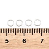 Brass Closed Jump Rings KK-D257-01P-08-3