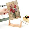 Beech Wood Business Card Holder ODIS-WH0005-71-3