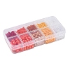 DIY 10 Grids ABS Plastic & Glass Seed Beads Jewelry Making Finding Beads Kits DIY-G119-01D-4
