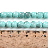 Baking Paint Glass Beads X1-DGLA-N013-8mm-04-4