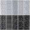 10 Rolls PET Lace Flower Nail Foils Floral Transfer Paper STIC-WH20010-16B-7