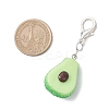 6Pcs Fruits Resin Pendant Decoration HJEW-JM03814-3